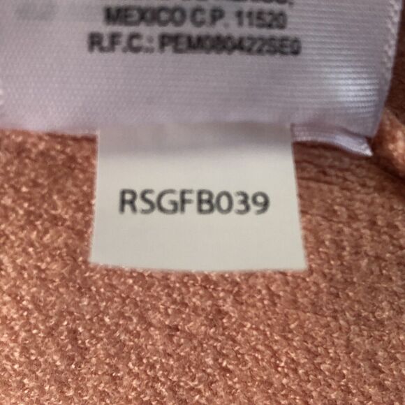 Rafaela Peach Open Front Cardigan Duster Rolled Sleeves - Picture 9 of 13